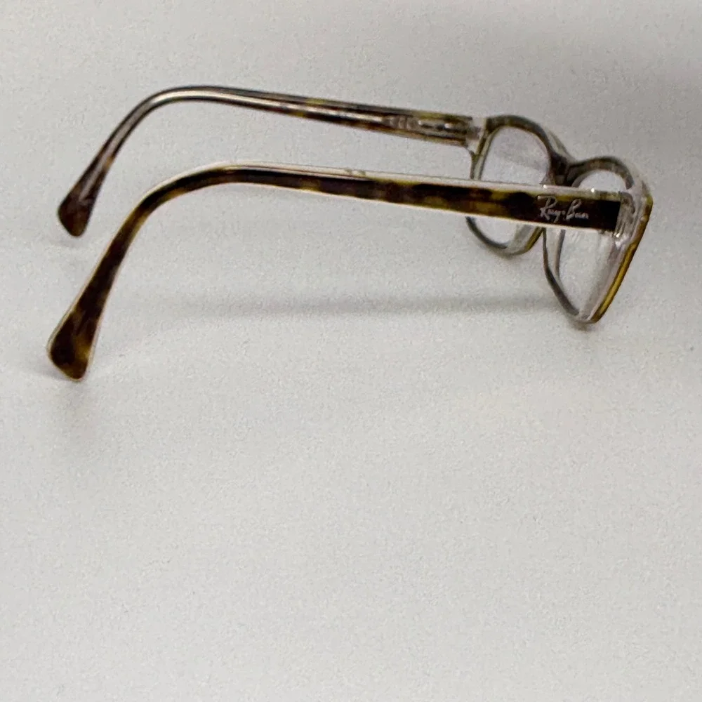 Ray-Ban RB 1550 3602 Tortoise Shell Eyeglasses Frames‎ 48-15-130 Brown 21777 - Picture 4 of 7
